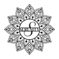 Mandala Serenity Metal Wall Art - MAIKERU STUDIO