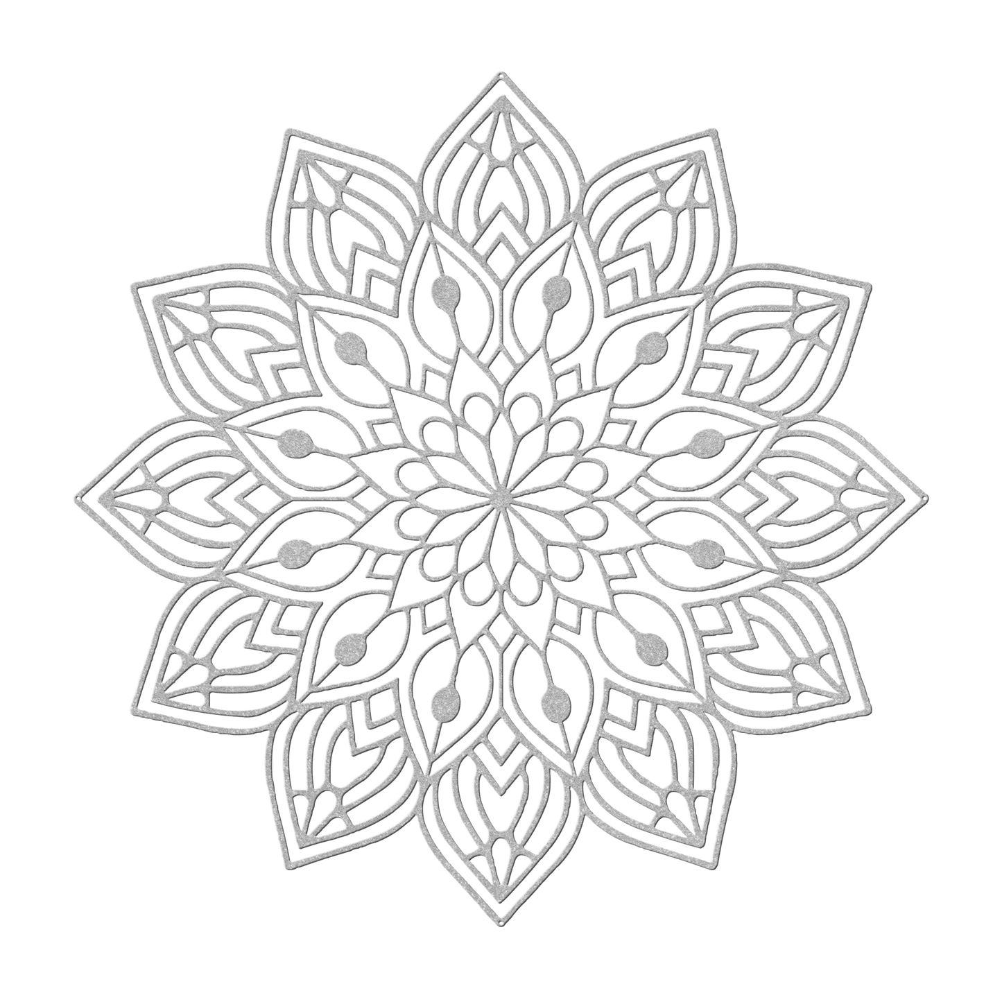 Full Mandala Metal Wall Art - MAIKERU STUDIO