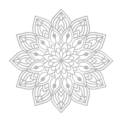 Full Mandala Metal Wall Art - MAIKERU STUDIO