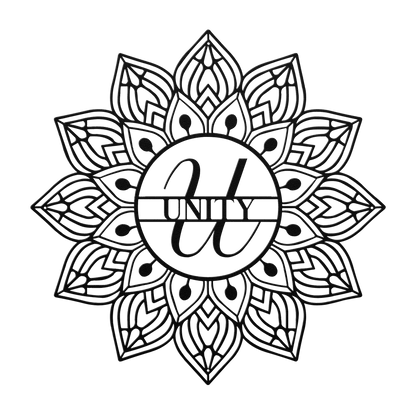 Mandala Unity Metal Wall Art - MAIKERU STUDIO