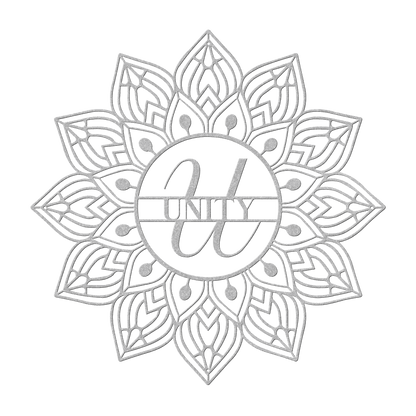 Mandala Unity Metal Wall Art - MAIKERU STUDIO