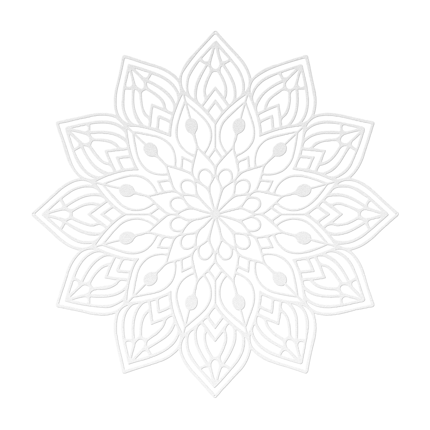Full Mandala Metal Wall Art - MAIKERU STUDIO
