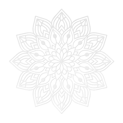 Full Mandala Metal Wall Art - MAIKERU STUDIO