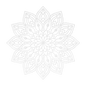 Full Mandala Metal Wall Art - MAIKERU STUDIO