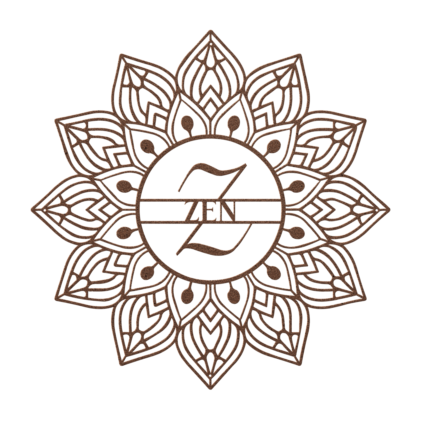 Mandala Zen Metal Wall Art - MAIKERU STUDIO