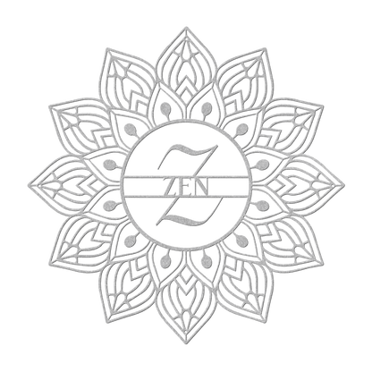 Mandala Zen Metal Wall Art - MAIKERU STUDIO