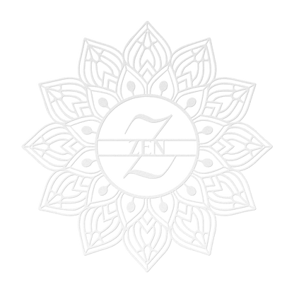 Mandala Zen Metal Wall Art - MAIKERU STUDIO