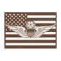 Master Aviator Wings | Horizontal Flag Tribute - MAIKERU STUDIO