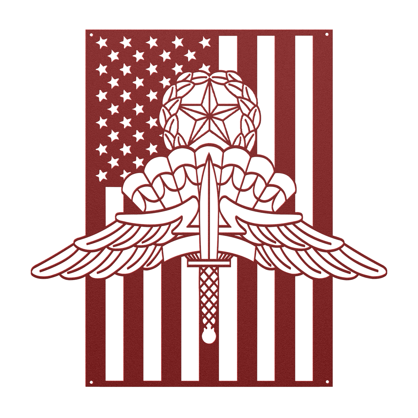 Military Freefall Jumpmaster Wings | Halo Badge Tribute - MAIKERU STUDIO