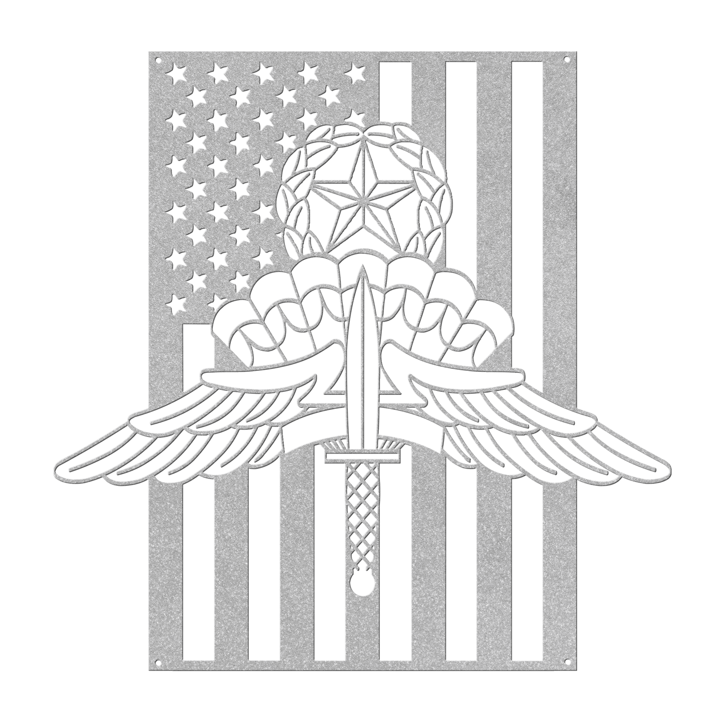 Military Freefall Jumpmaster Wings | Halo Badge Tribute - MAIKERU STUDIO