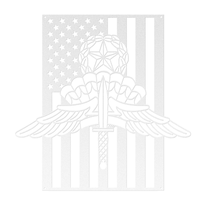 Military Freefall Jumpmaster Wings | Halo Badge Tribute - MAIKERU STUDIO