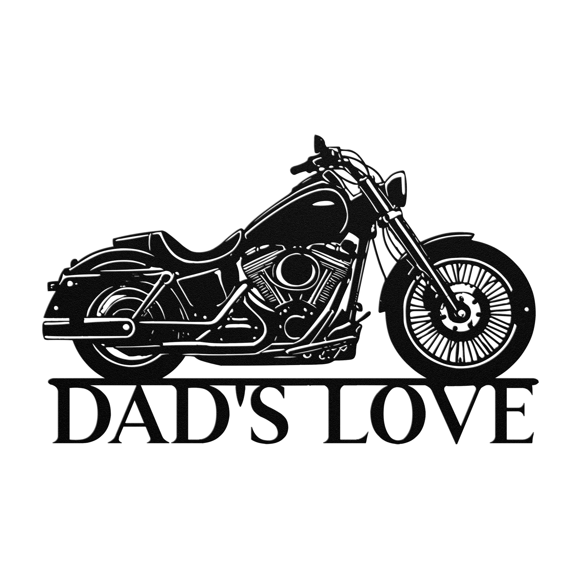 Motorbike Metal Wall Art - MAIKERU STUDIO
