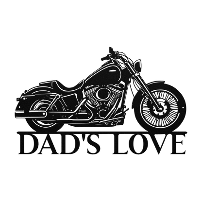 Motorbike Metal Wall Art - MAIKERU STUDIO