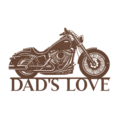 Motorbike Metal Wall Art - MAIKERU STUDIO