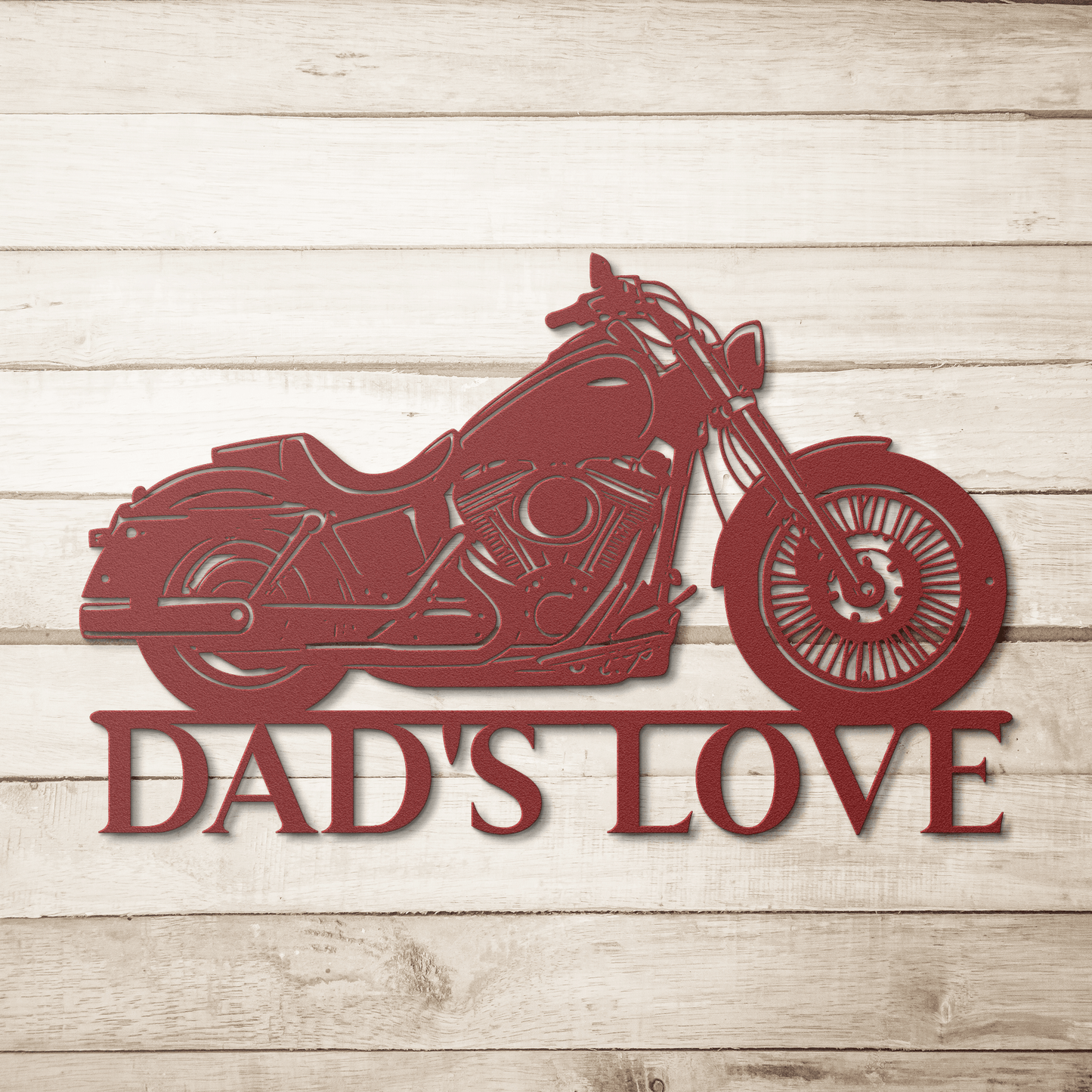 Motorbike Metal Wall Art - MAIKERU STUDIO