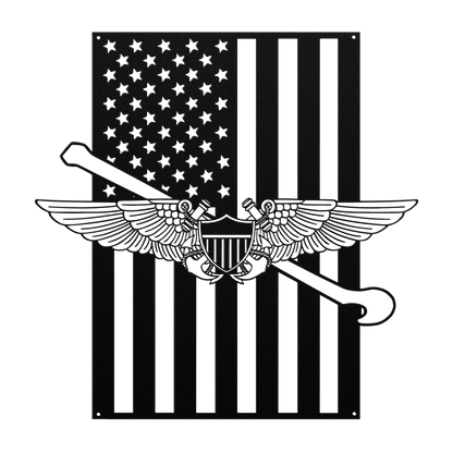 NFO Tailhook Wings | American Flag Tribute - MAIKERU STUDIO