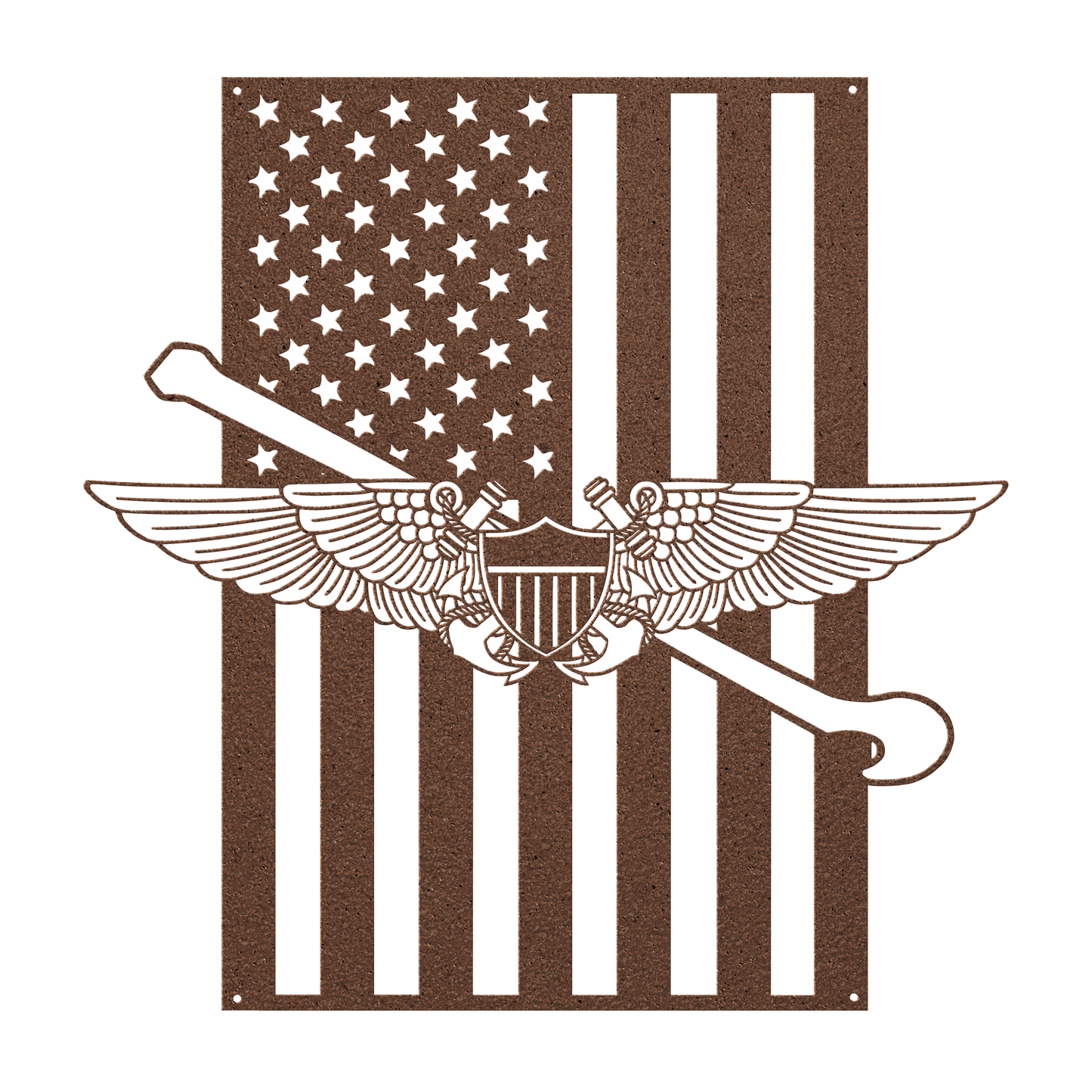 NFO Tailhook Wings | American Flag Tribute - MAIKERU STUDIO