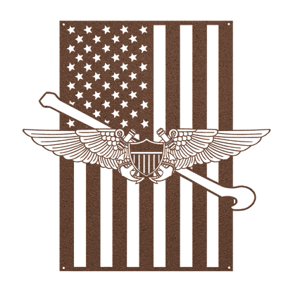 NFO Tailhook Wings | American Flag Tribute - MAIKERU STUDIO