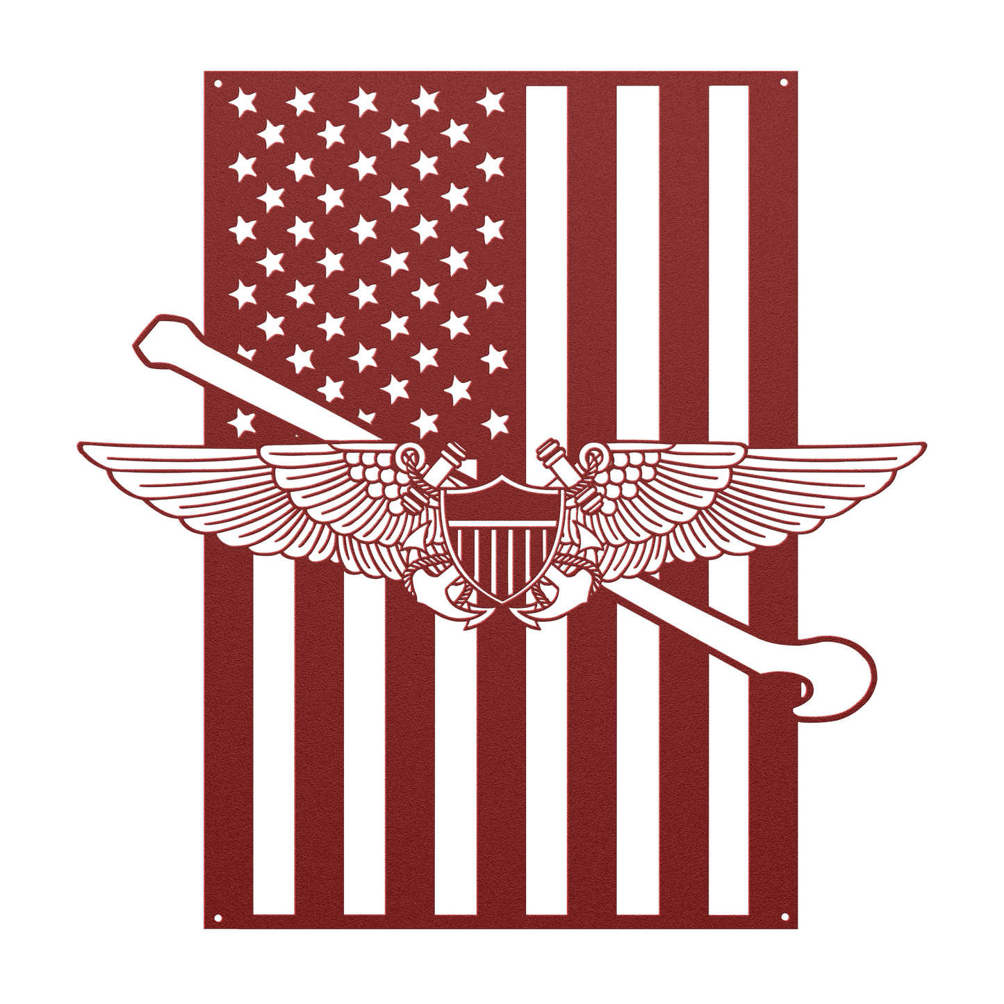 NFO Tailhook Wings | American Flag Tribute - MAIKERU STUDIO