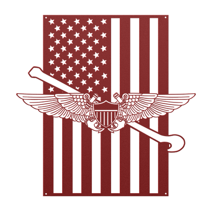 NFO Tailhook Wings | American Flag Tribute - MAIKERU STUDIO