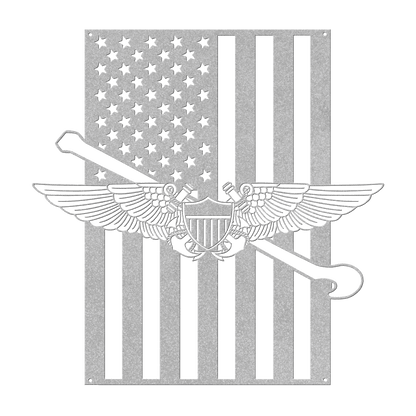 NFO Tailhook Wings | American Flag Tribute - MAIKERU STUDIO