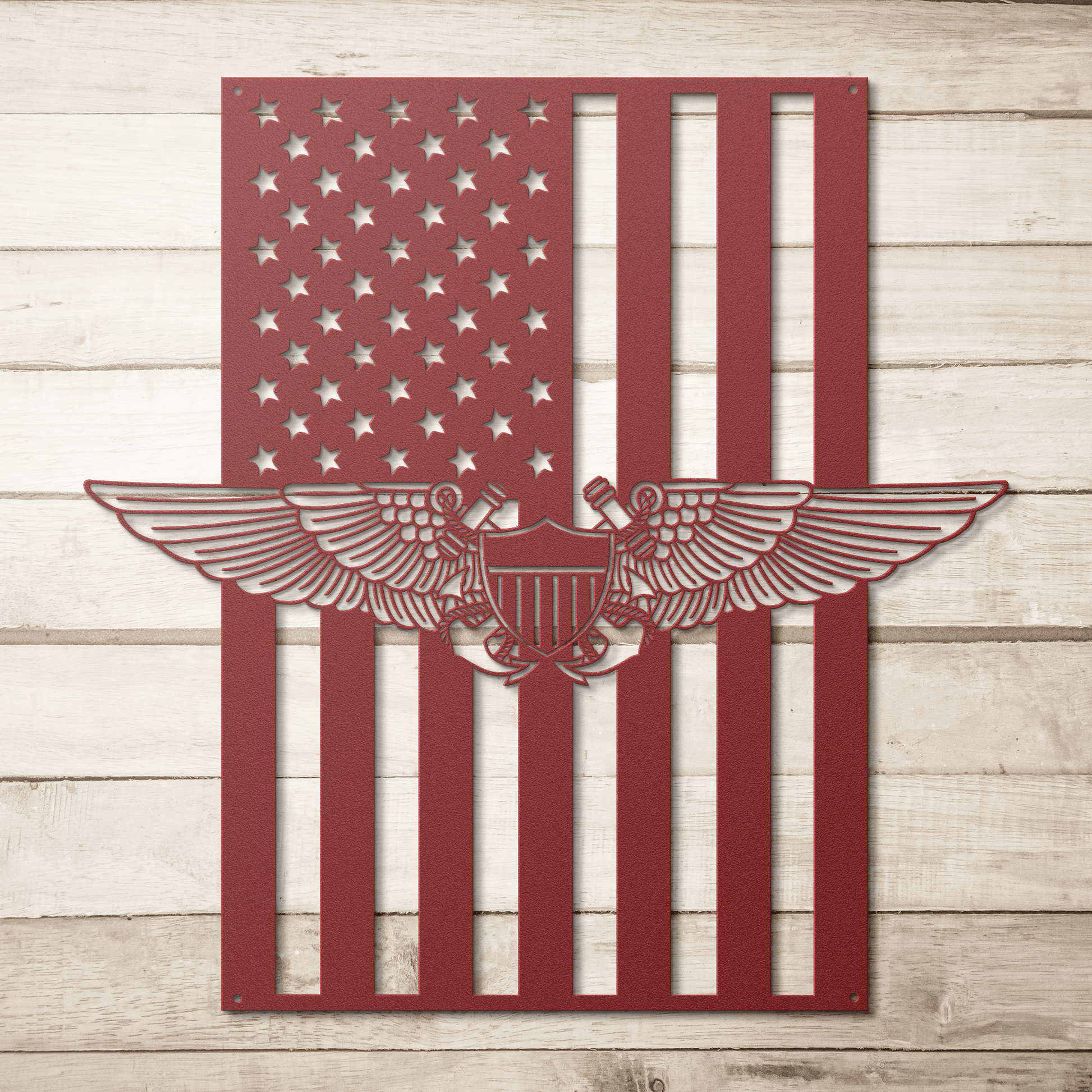 NFO Wings | American Flag Tribute - MAIKERU STUDIO