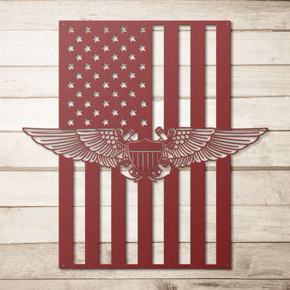 NFO Wings | American Flag Tribute - MAIKERU STUDIO