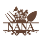 Nana Garden Sign Metal Wall Art - MAIKERU STUDIO