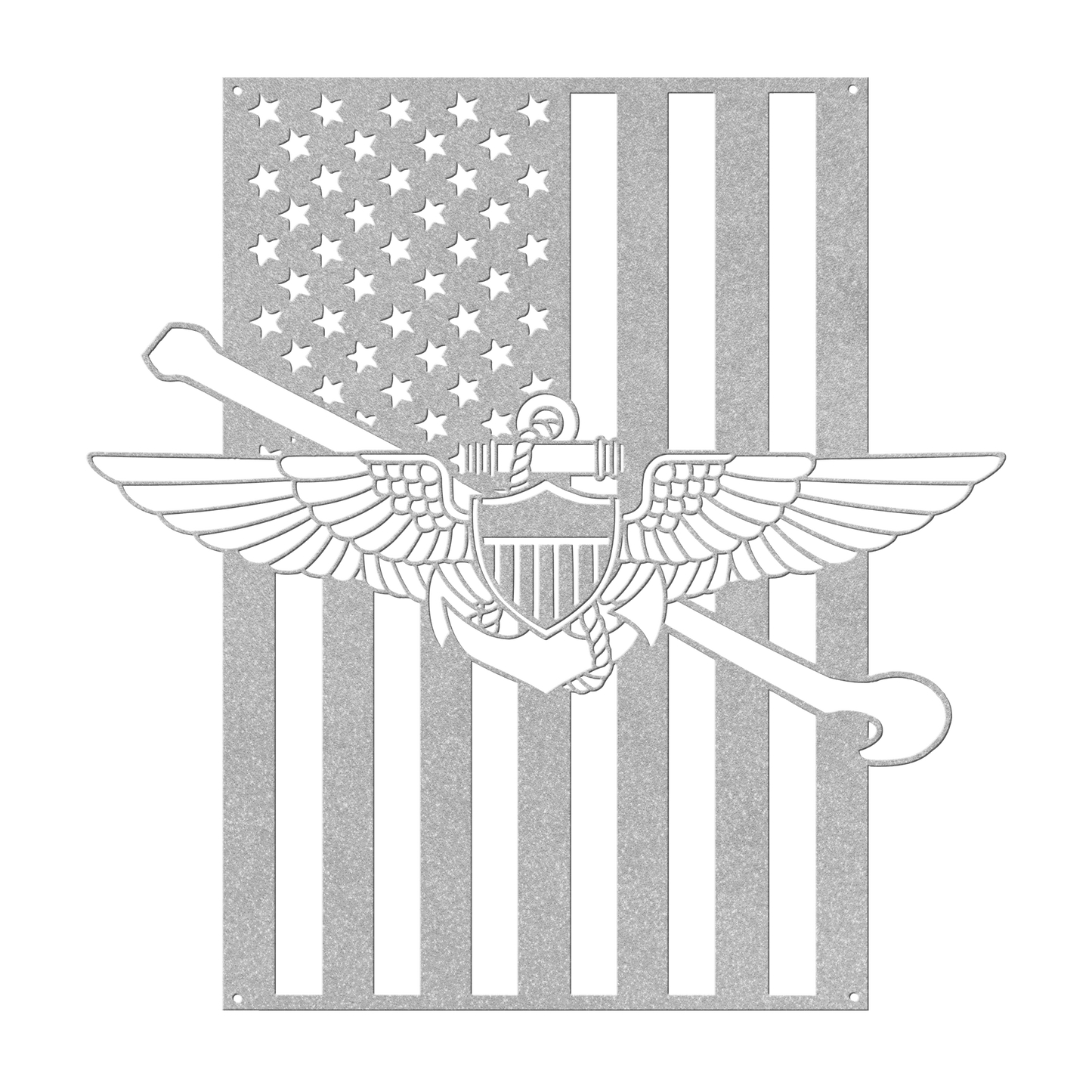 Naval Aviation Tailhook Wings | American Flag Tribute - MAIKERU STUDIO