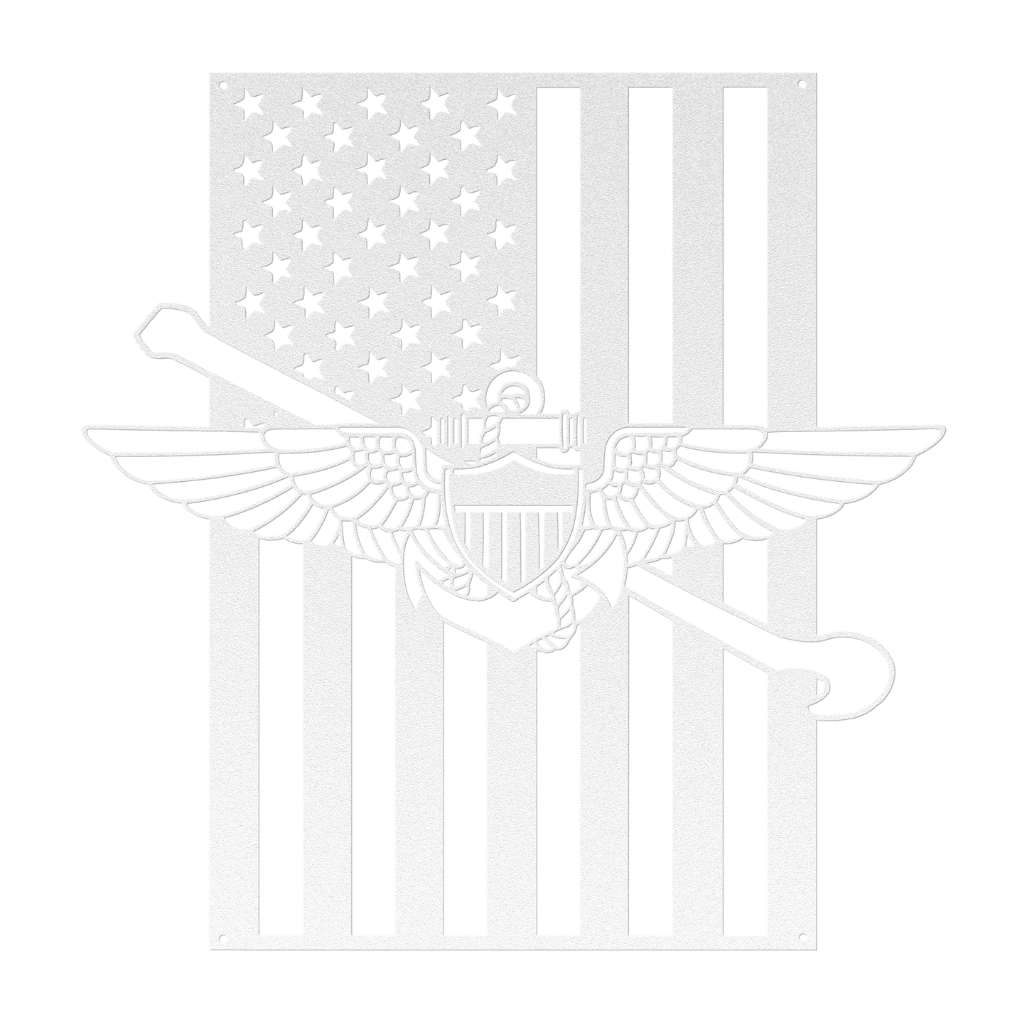 Naval Aviation Tailhook Wings | American Flag Tribute - MAIKERU STUDIO