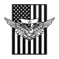Naval Combat Aircrew Wings 1 Star | American Flag Tribute - MAIKERU STUDIO