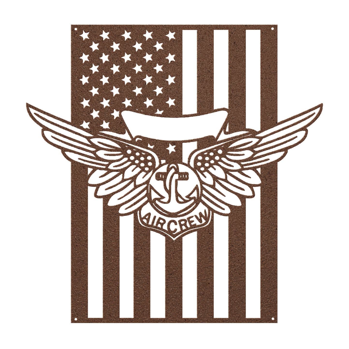 Naval Combat Aircrew wings | American Flag Tribute - MAIKERU STUDIO