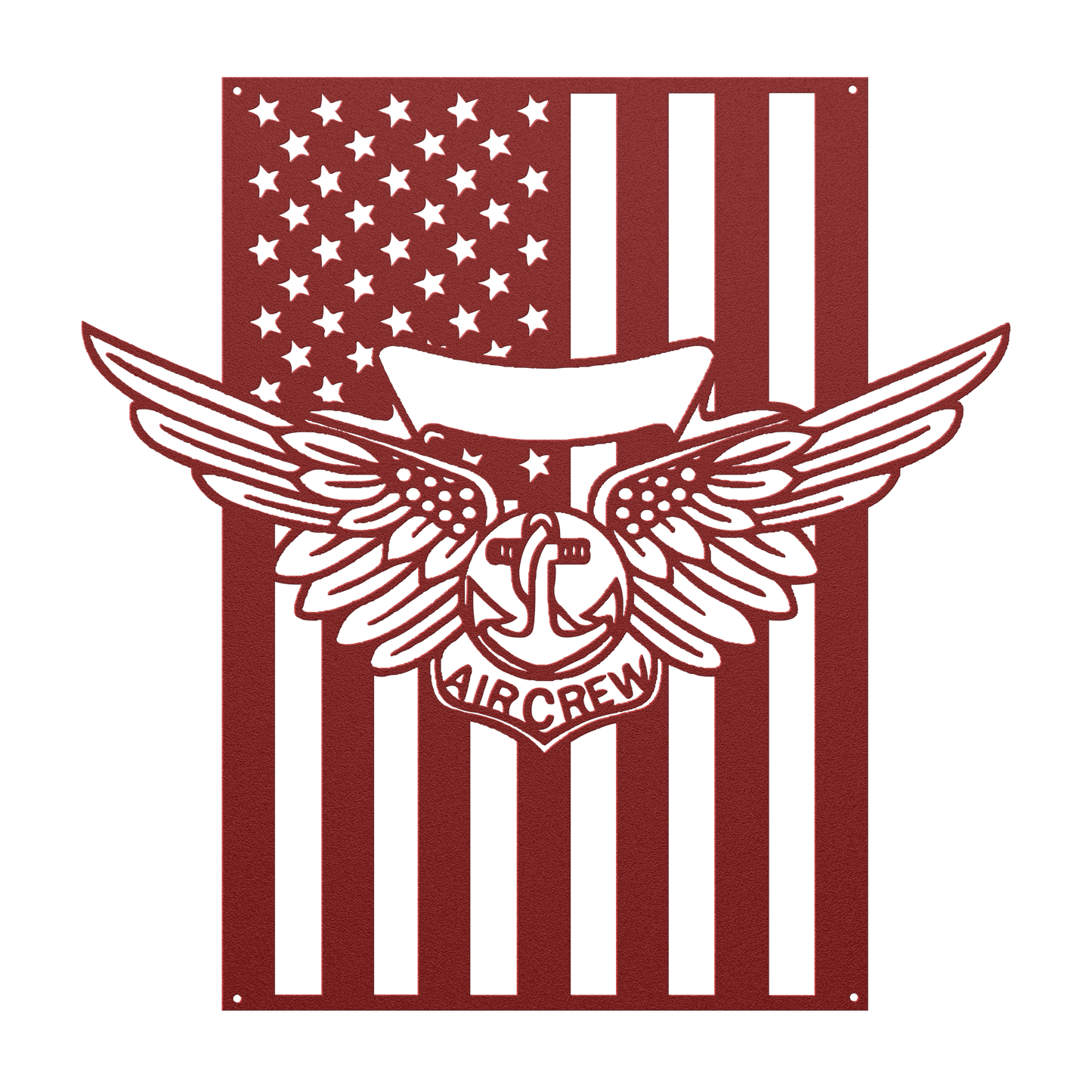 Naval Combat Aircrew wings | American Flag Tribute - MAIKERU STUDIO