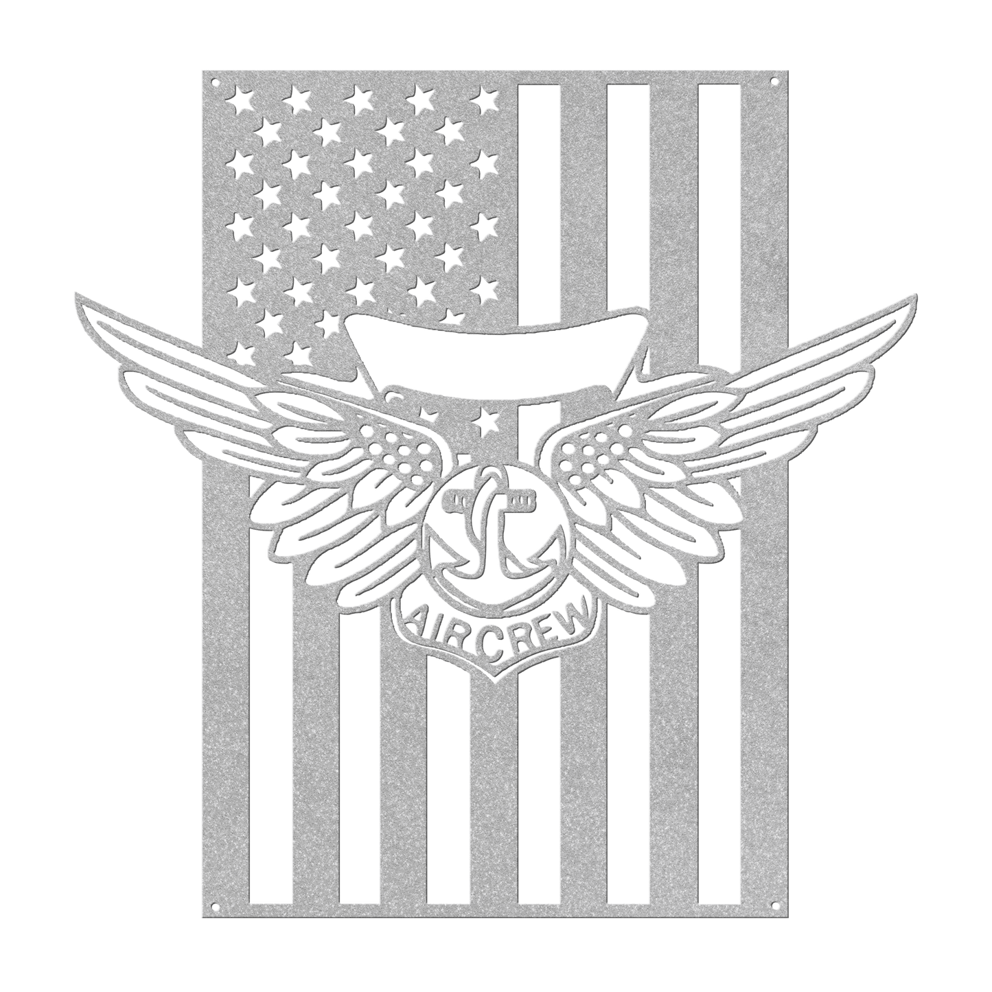 Naval Combat Aircrew wings | American Flag Tribute - MAIKERU STUDIO
