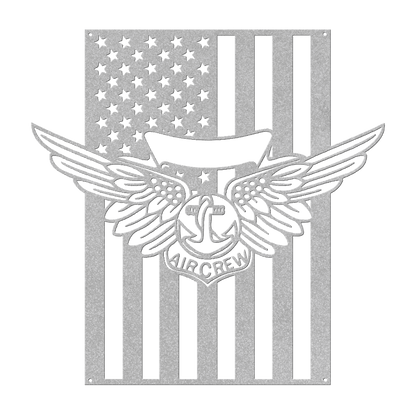 Naval Combat Aircrew wings | American Flag Tribute - MAIKERU STUDIO