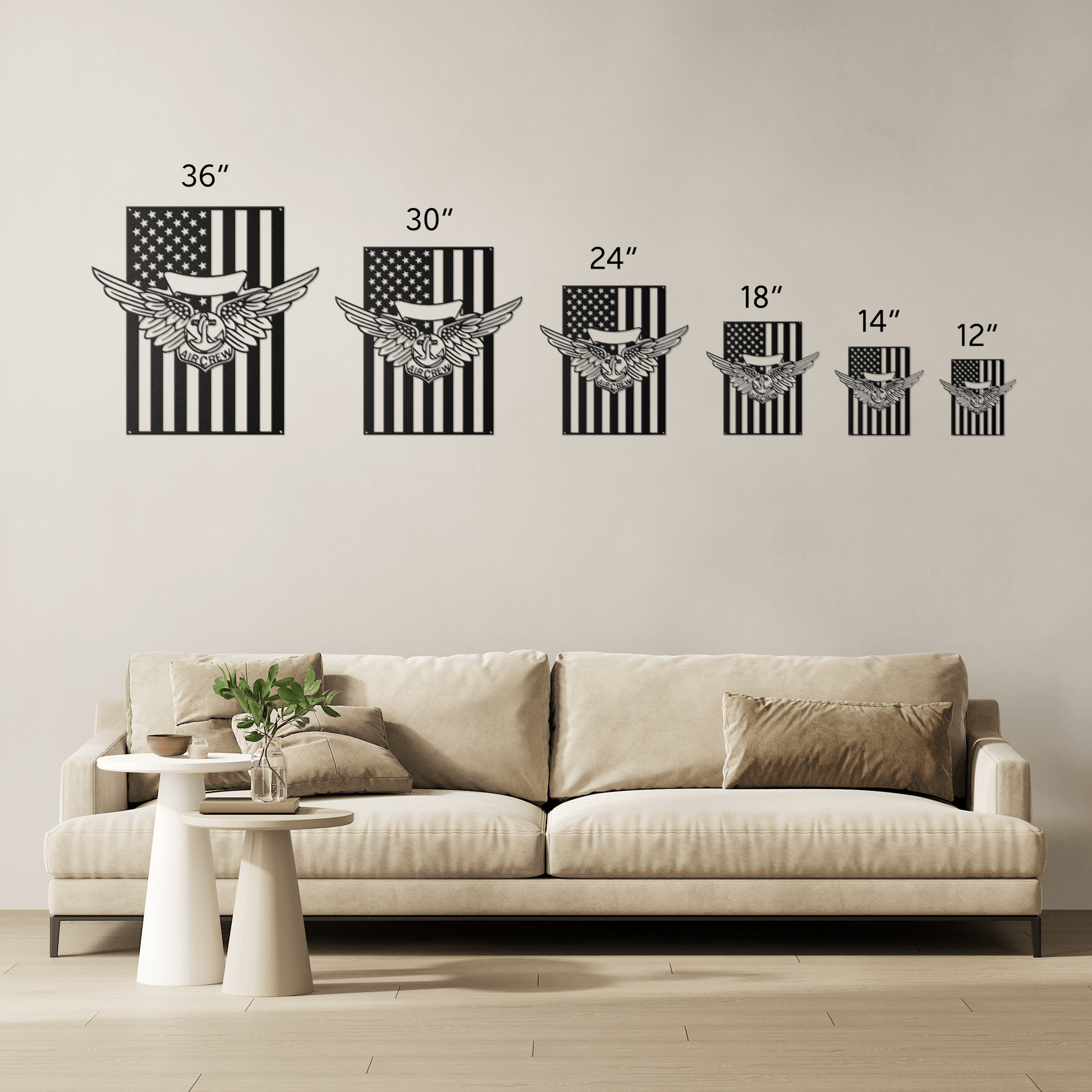 Naval Combat Aircrew wings | American Flag Tribute - MAIKERU STUDIO