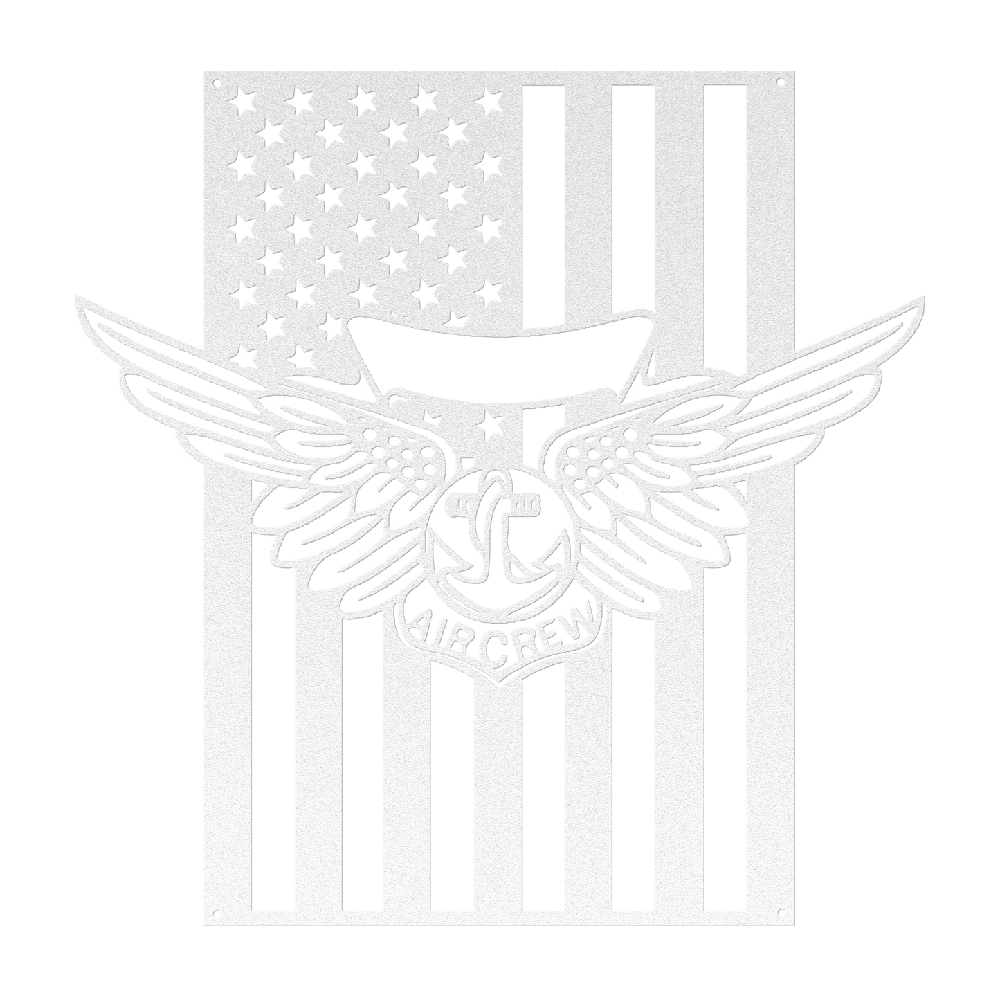 Naval Combat Aircrew wings | American Flag Tribute - MAIKERU STUDIO