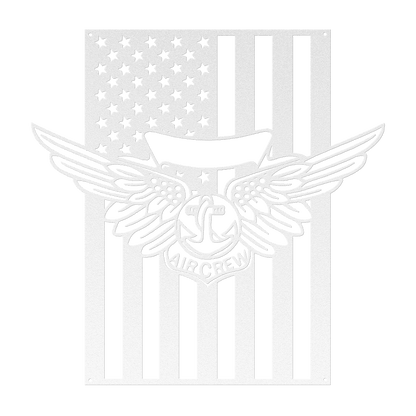 Naval Combat Aircrew wings | American Flag Tribute - MAIKERU STUDIO