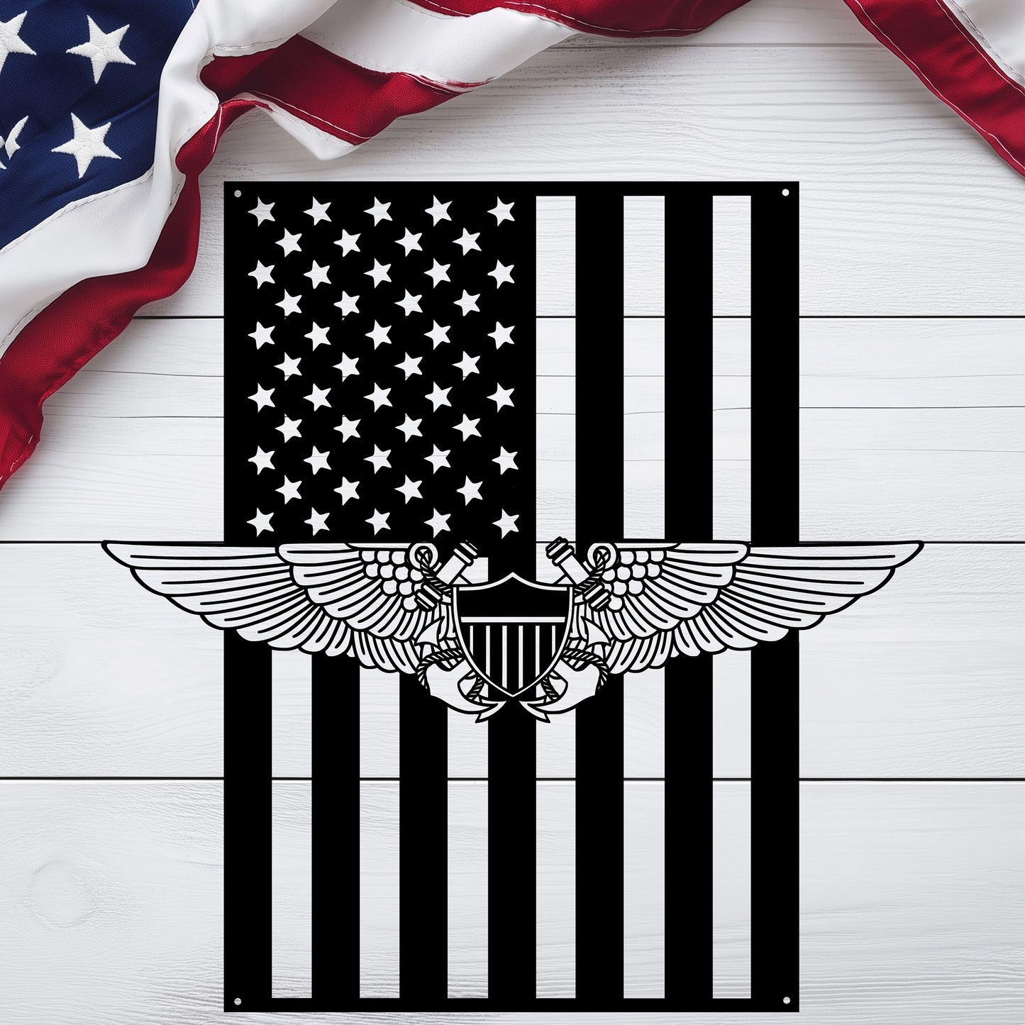 NFO Wings | American Flag Tribute - MAIKERU STUDIO