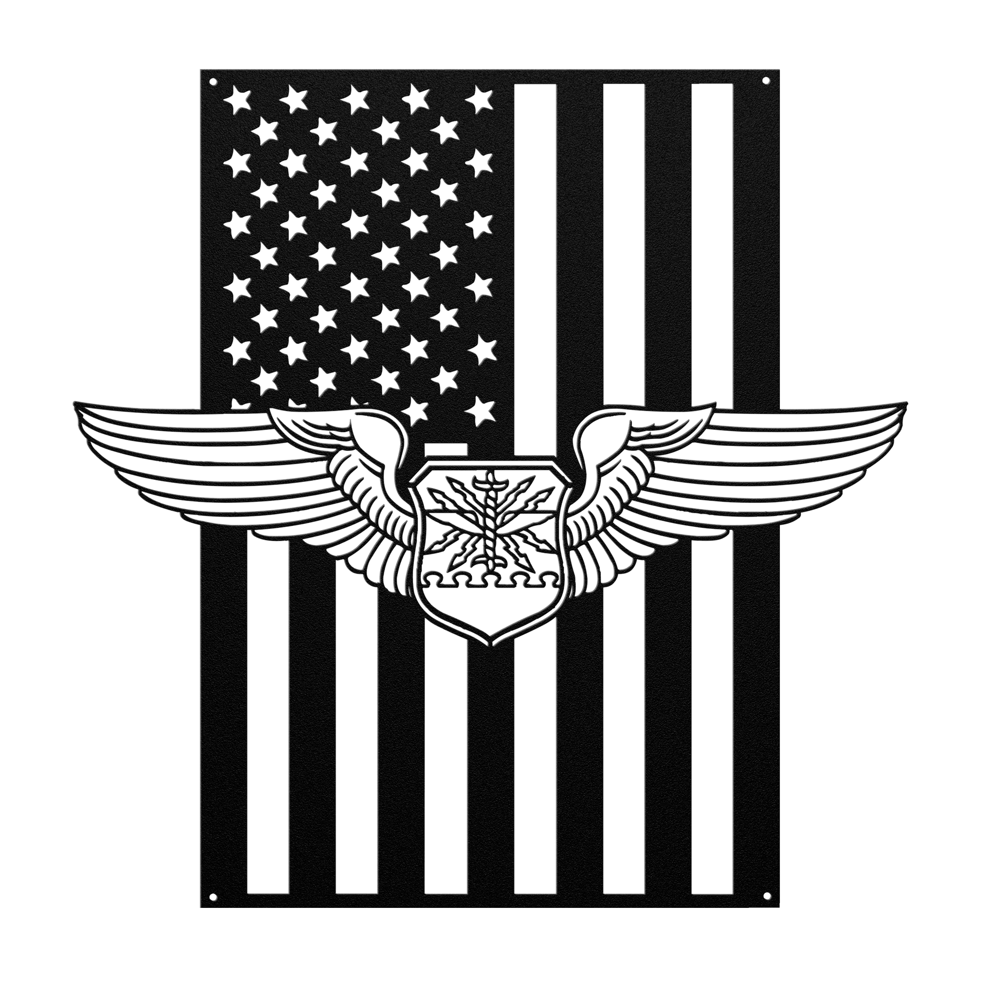 Navigator Wings | American Flag Tribute - MAIKERU STUDIO