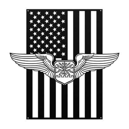 Navigator Wings | American Flag Tribute - MAIKERU STUDIO