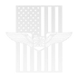 Navigator Wings | American Flag Tribute - MAIKERU STUDIO