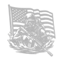 Navy SEAL Frogman Metal Wall Art | Elite Special Forces American Flag Tribute - MAIKERU STUDIO