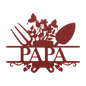 Papa Garden Sign Metal Wall Art - MAIKERU STUDIO
