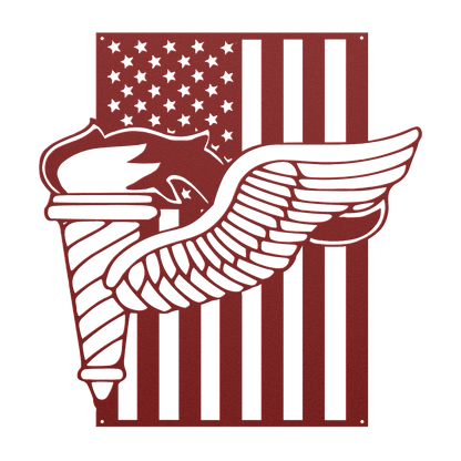 Pathfinder Badge Metal Wall Art | Elite Army Airborne - MAIKERU STUDIO