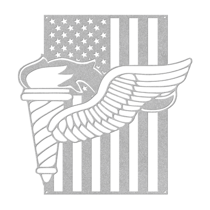 Pathfinder Badge Metal Wall Art | Elite Army Airborne - MAIKERU STUDIO