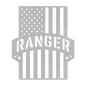 Ranger Tribute | American Flag Metal Wall Art - MAIKERU STUDIO