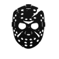 Scary Halloween Hockey Mask Metal Wall Art - MAIKERU STUDIO