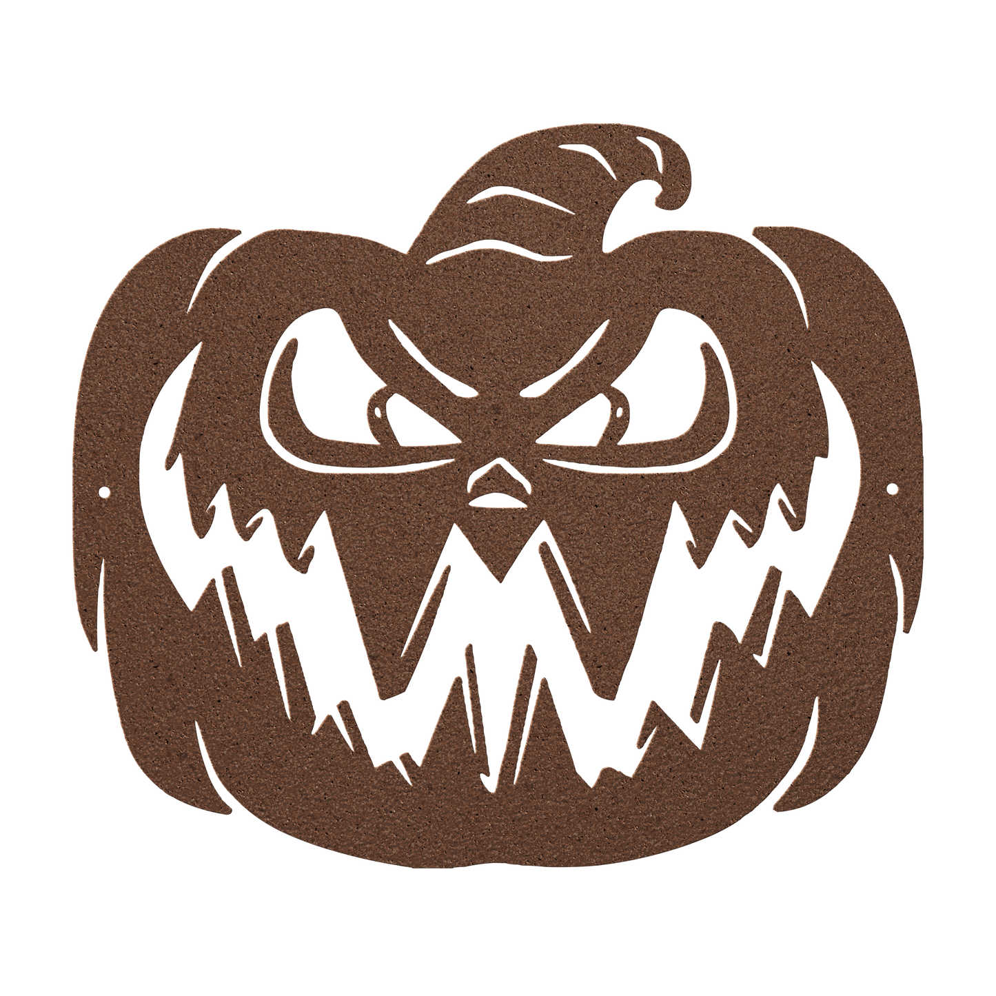 Scary Halloween Pumpkin Metal Wall Art - MAIKERU STUDIO