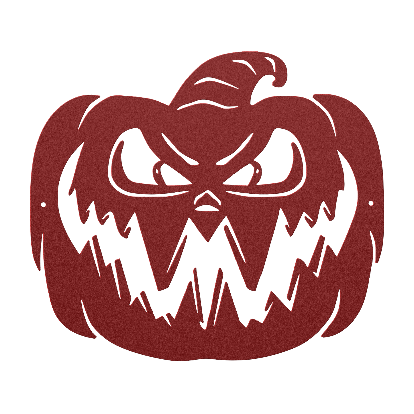 Scary Halloween Pumpkin Metal Wall Art - MAIKERU STUDIO